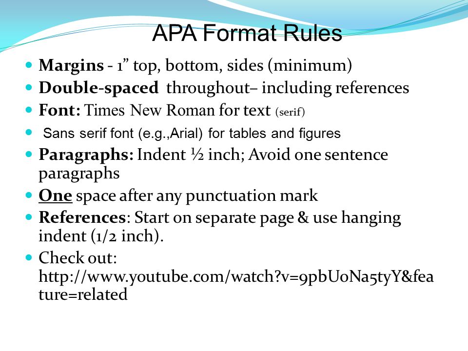 Take the Plunge! APA Writing and Citing ppt download