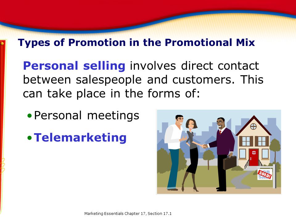 Types of Promotion in the Promotional Mix