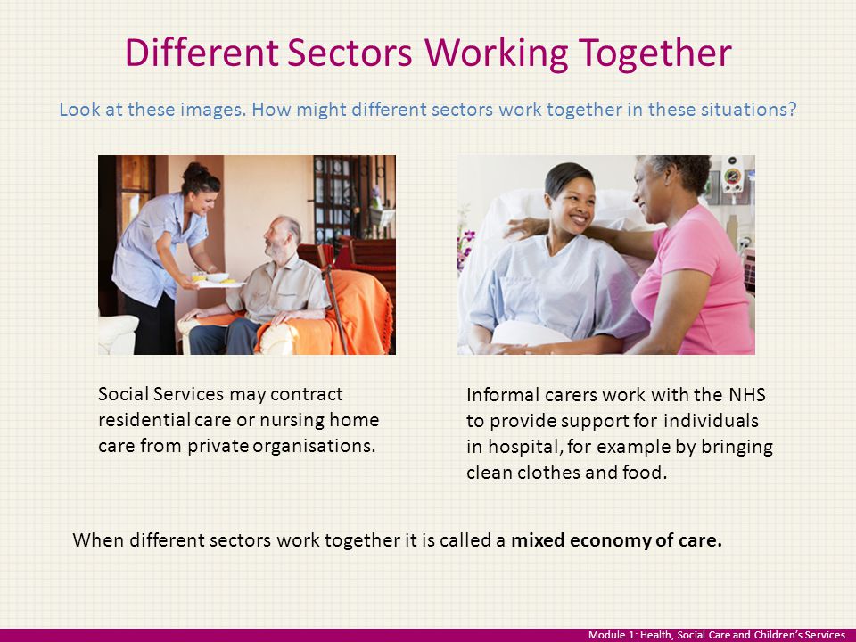 Different Sectors Working Together