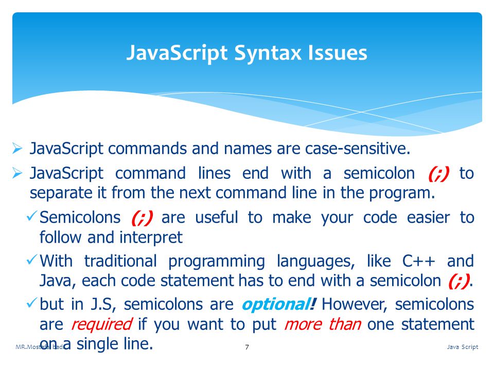 JavaScript Syntax Issues