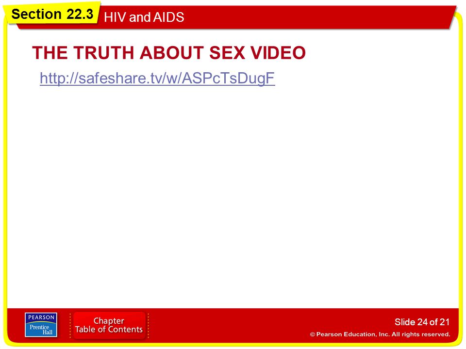 THE TRUTH ABOUT SEX VIDEO