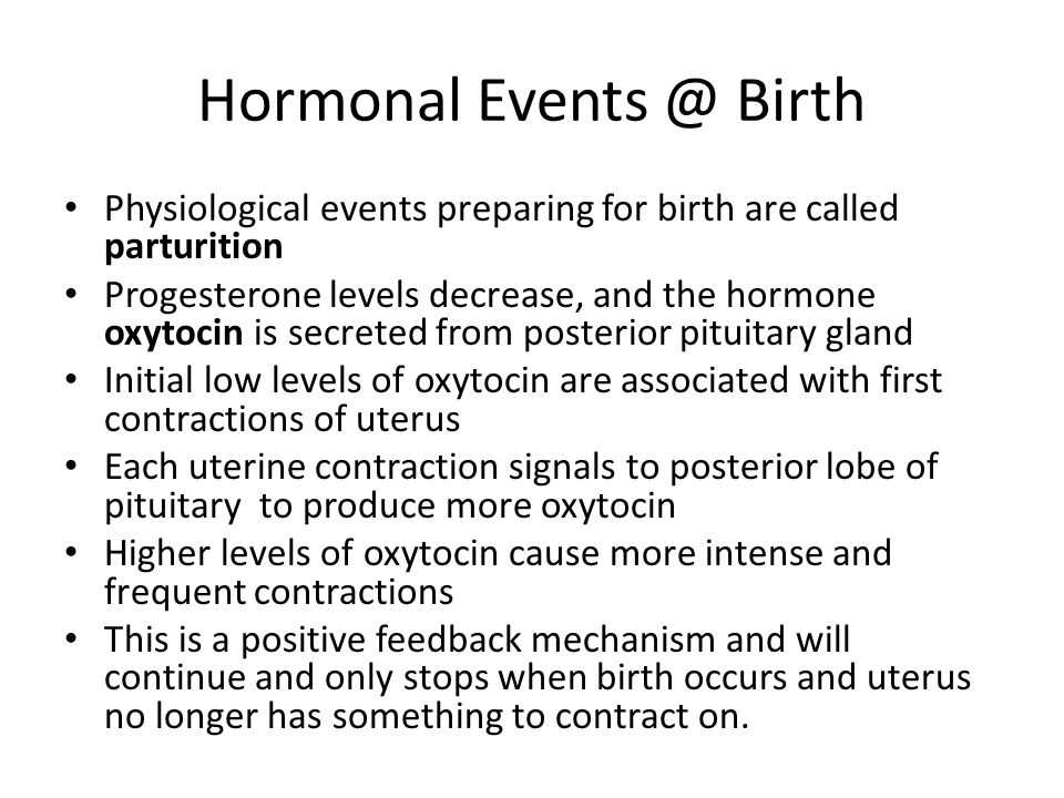 Hormonal Birth