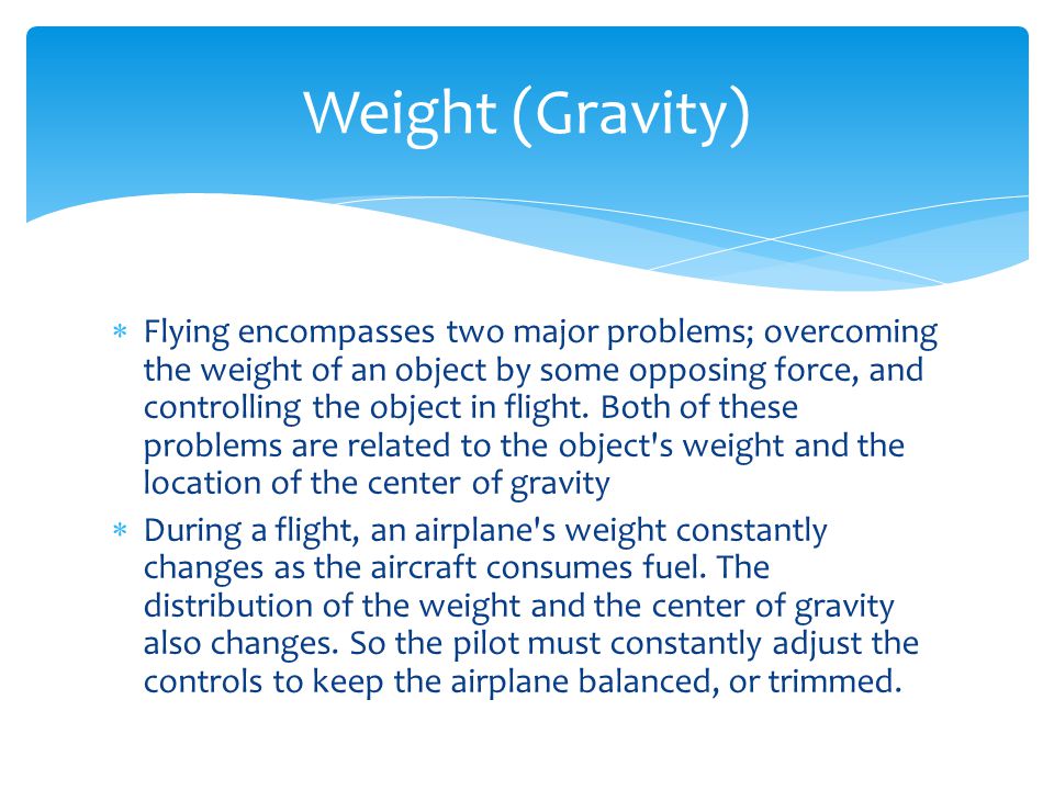 Weight (Gravity)