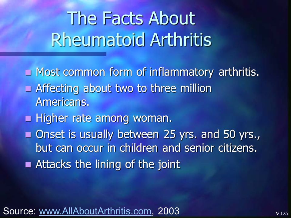 The Facts About Rheumatoid Arthritis