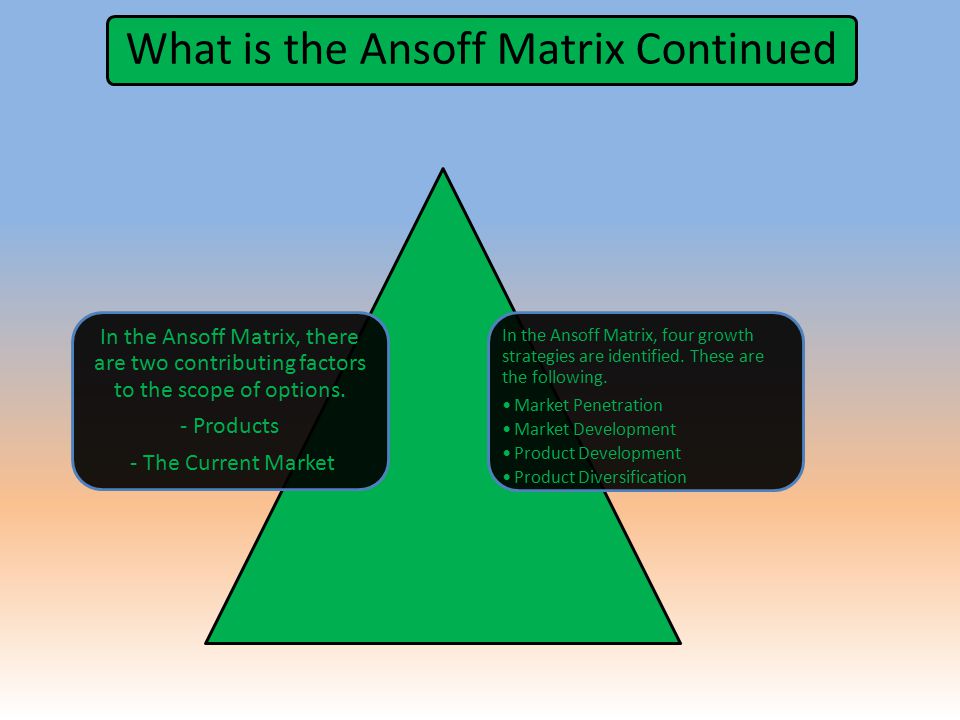 market options matrix