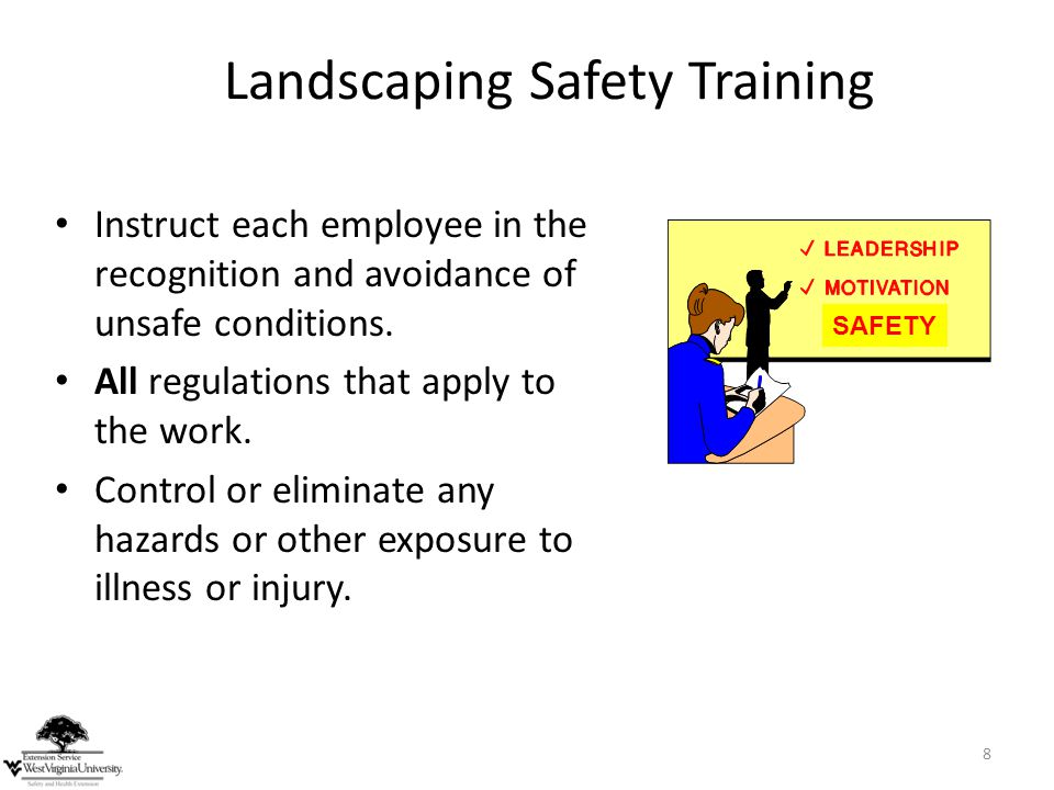 Landscaping Safety Training