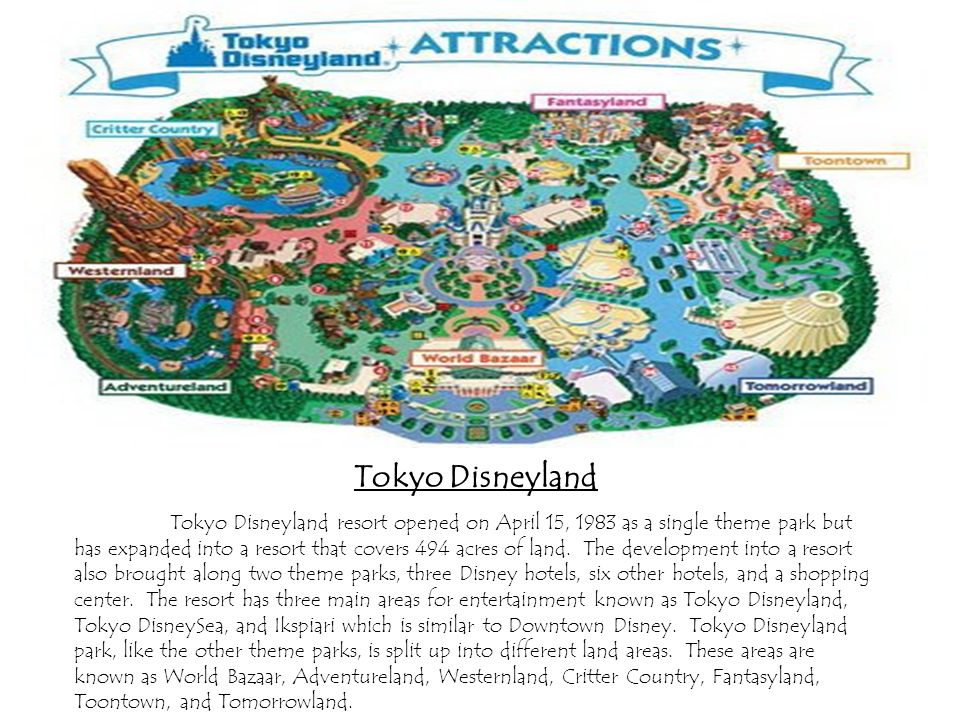 Presentation on theme: "Map Of Disney Theme Parks Around The World&quo...