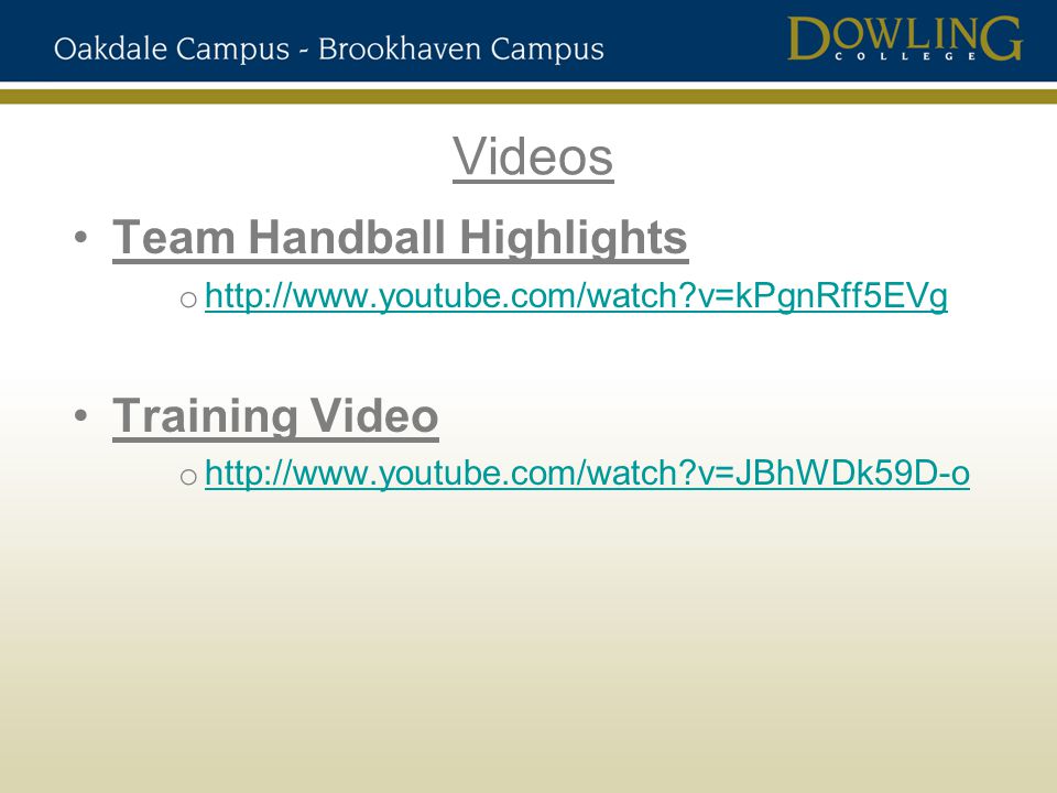 Videos Team Handball Highlights Training Video
