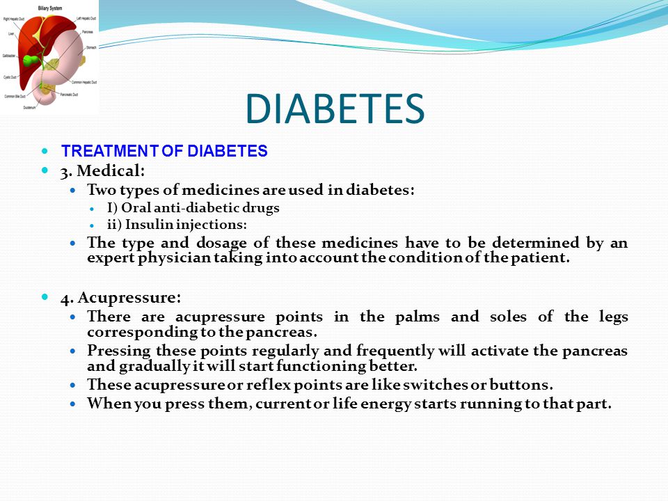 Acupressure Points Chart For Diabetes