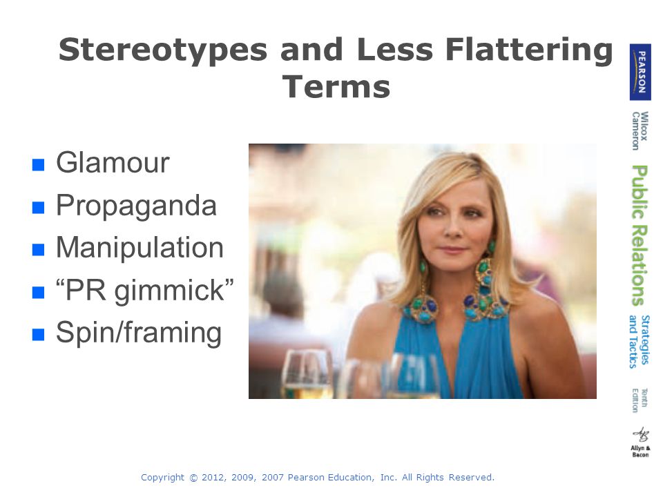 Stereotypes and Less Flattering Terms