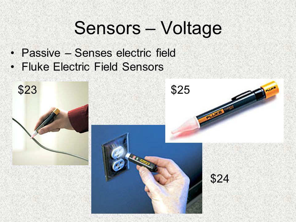 Sensors – Voltage Passive – Senses electric field