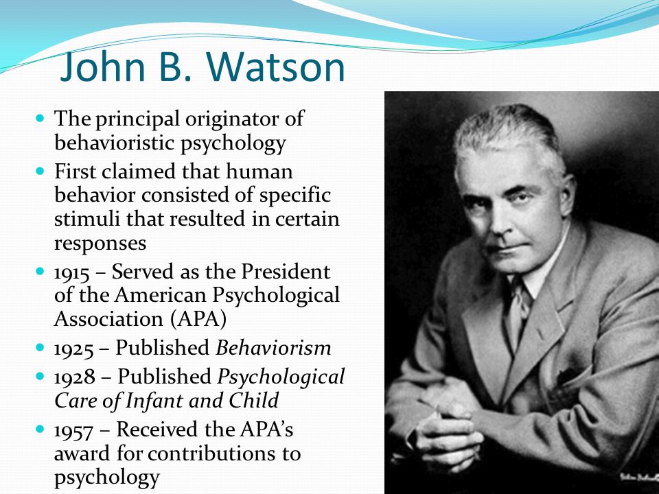 john b watson biography