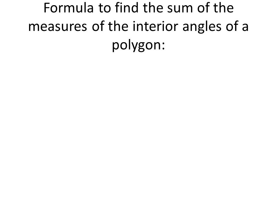 Exterior Angles Of Polygons Ppt Download