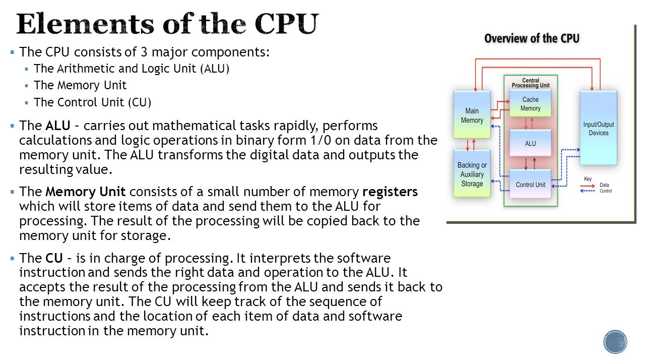 CPU Describe the purpose of the CPU - ppt video online download