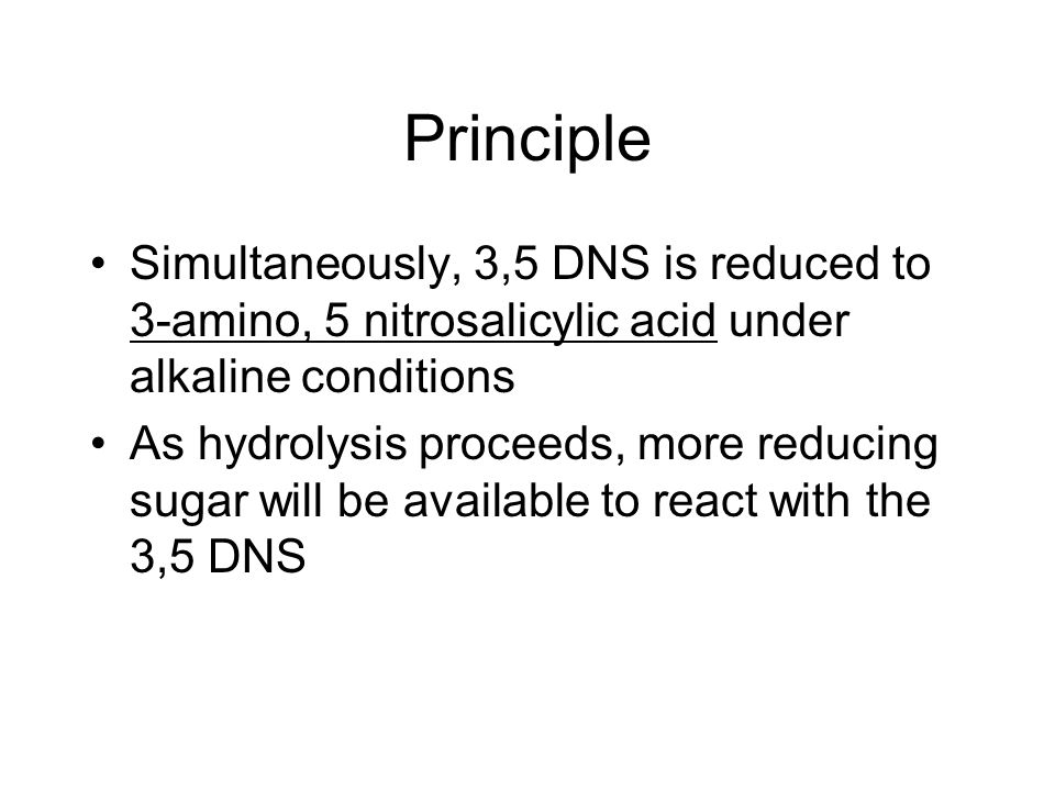 dns reducing sugar