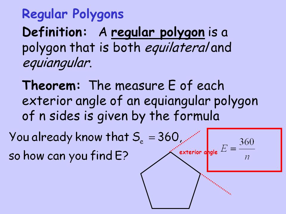 Section 3 4 Polygon Angle Sumtheorems Ppt Video Online