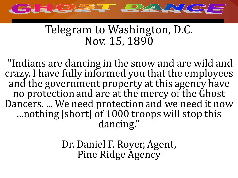 Telegram to Washington, D.C. Nov. 15, 1890