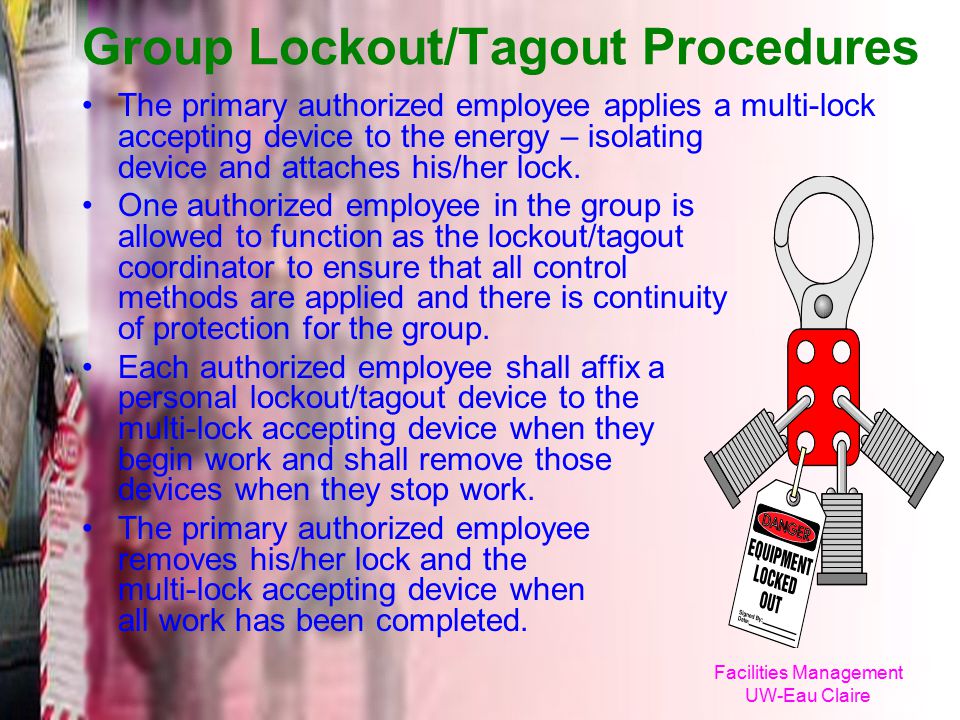 Group Lockout/Tagout Procedures