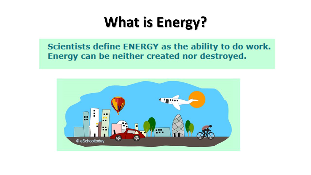 What is Energy background