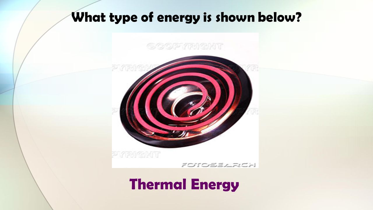 What type of energy is shown below