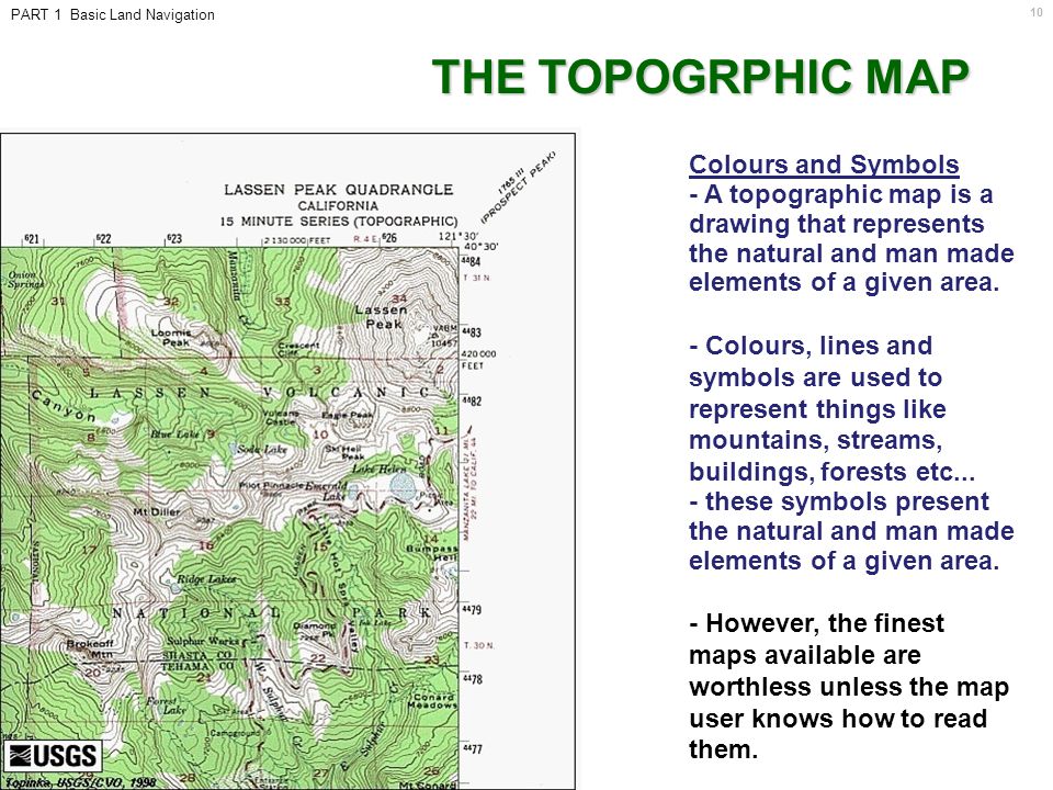 What Does Green On A Topographic Map Mean The Topographic Map. - Ppt Download