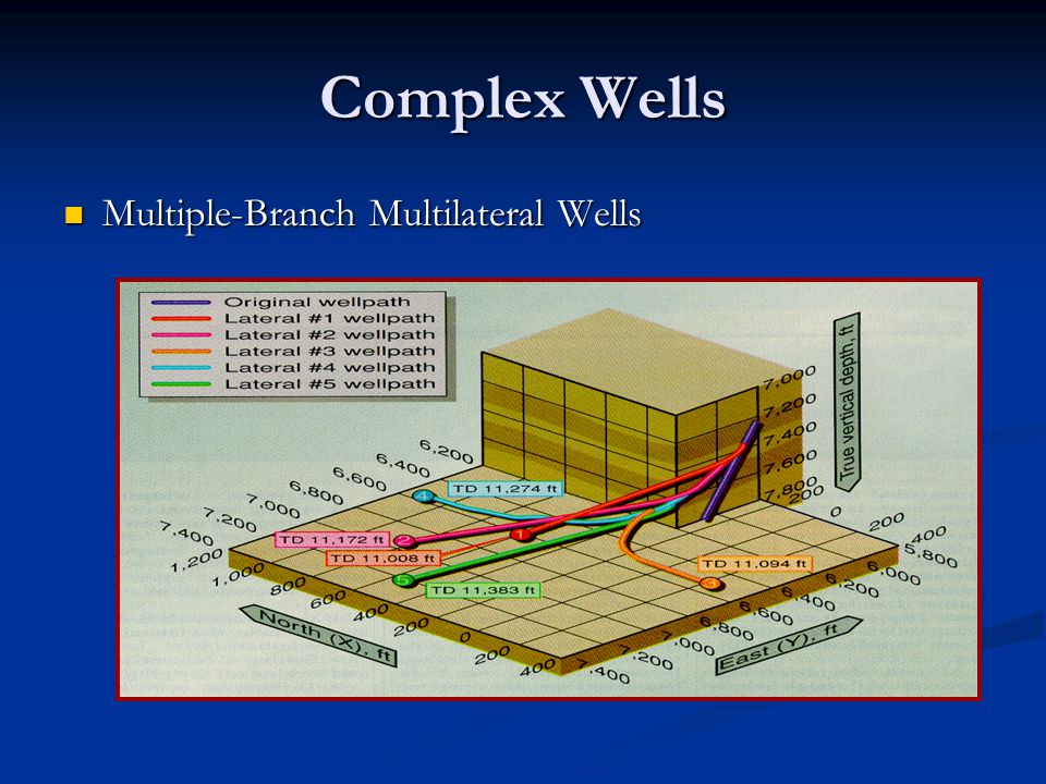 Complex Wells Multiple-Branch Multilateral Wells