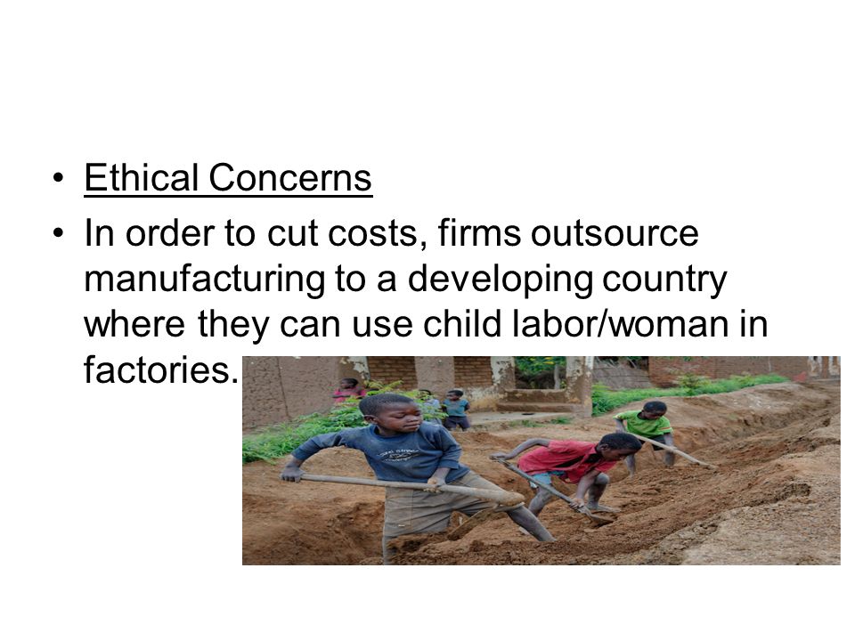 outsourcing ethical issues