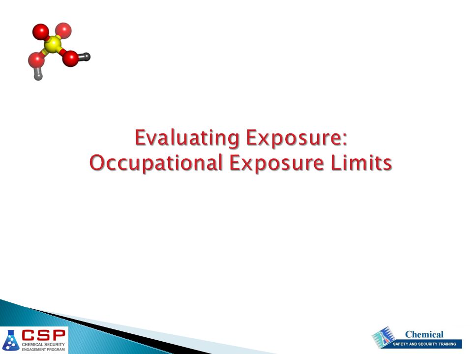 Chemical Toxicity And Exposure Standards Ppt Video Online Download