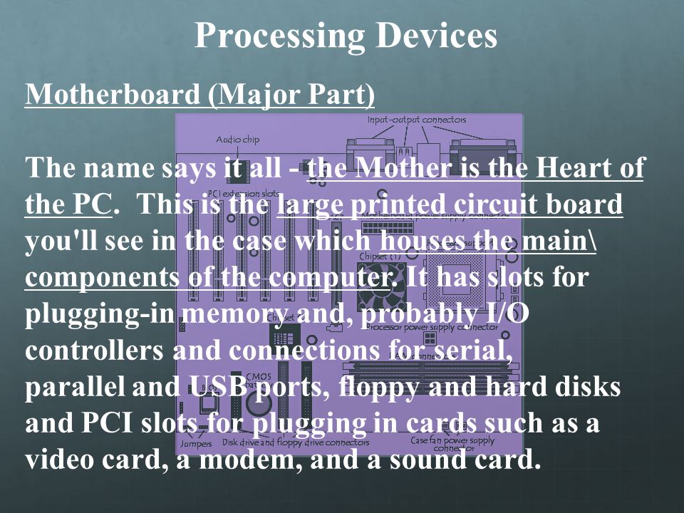 Processing Devices