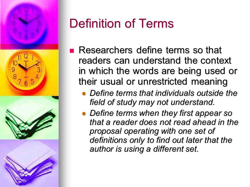 Chapter One of Your Thesis - ppt video online download