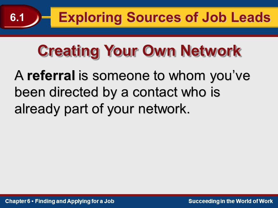 Creating Your Own Network