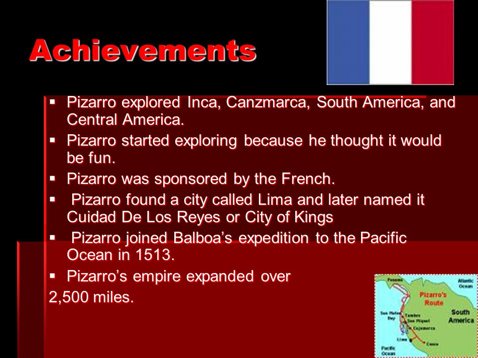 Francisco Pizarro Voyages from ppt video online download
