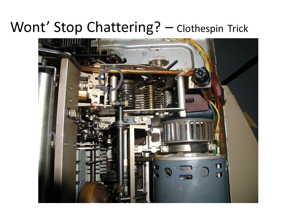 Wont’ Stop Chattering – Clothespin Trick