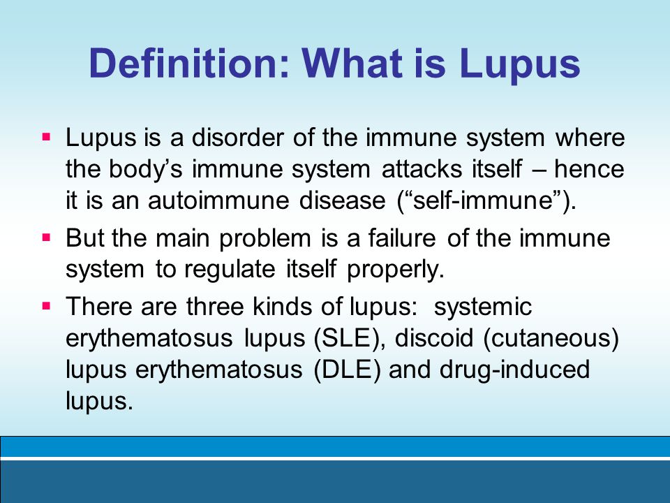 Lupus meaning