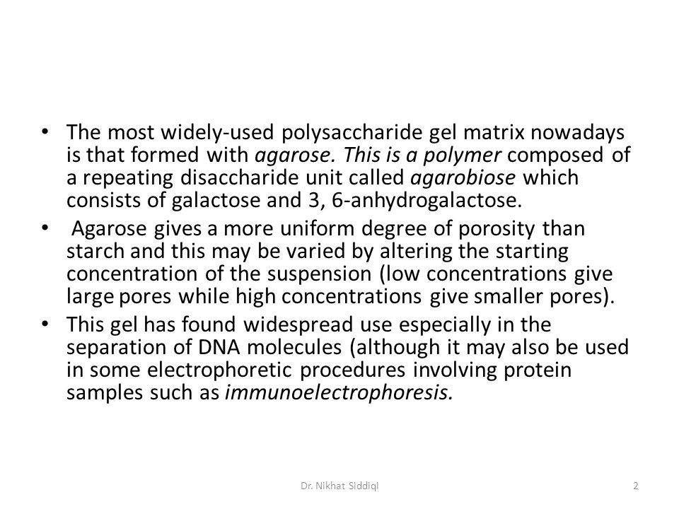 Polyacrylamide Gel Electrophoresis Ppt Video Online Download