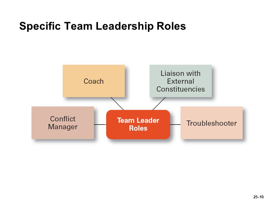 Specific Team Leadership Roles