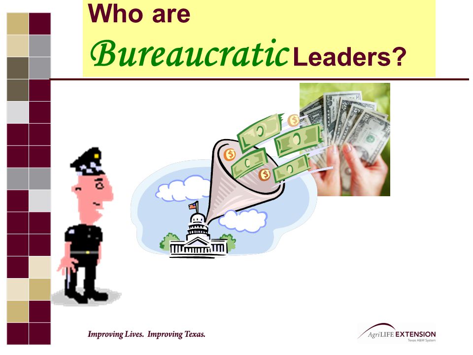 Who are Bureaucratic Leaders
