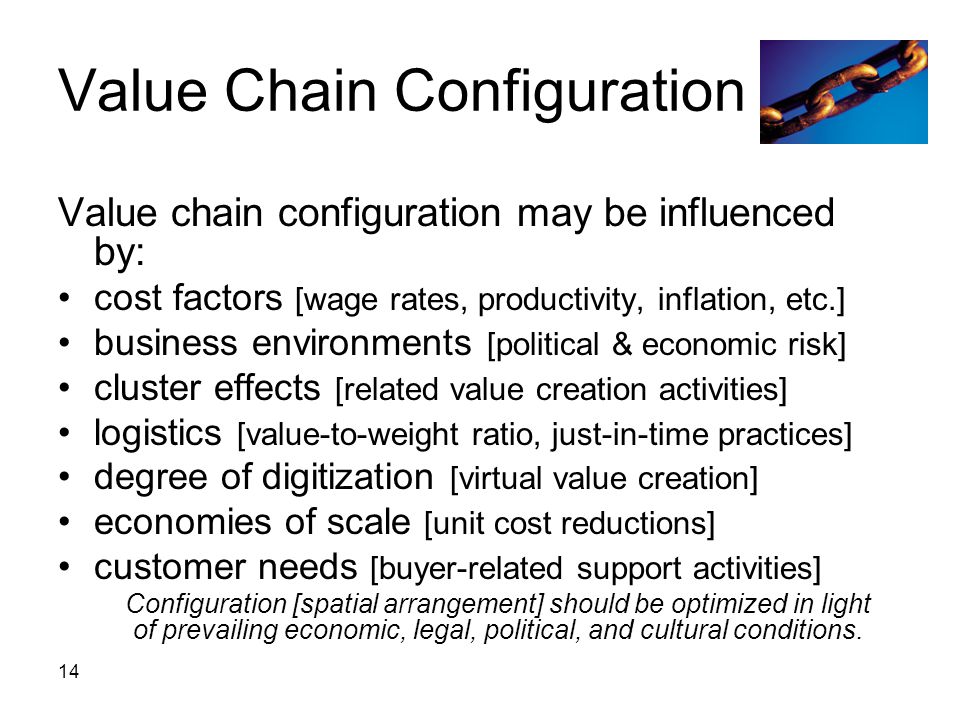 Configuration value