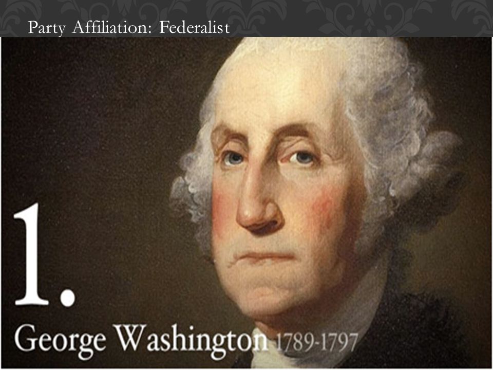 Party Affiliation: Federalist