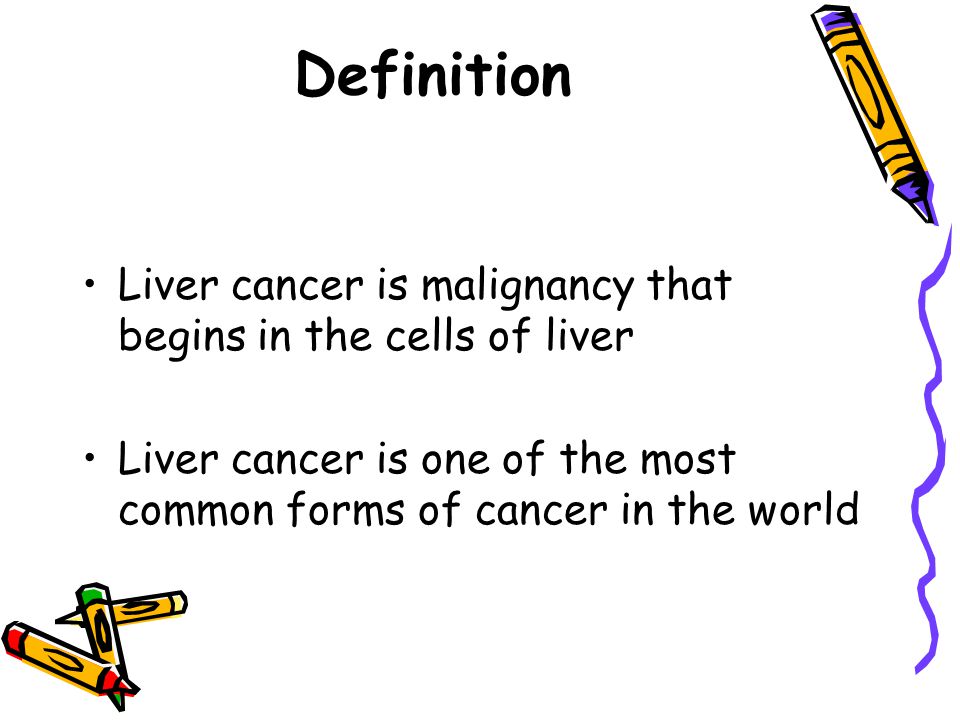 hepatic cancer define)