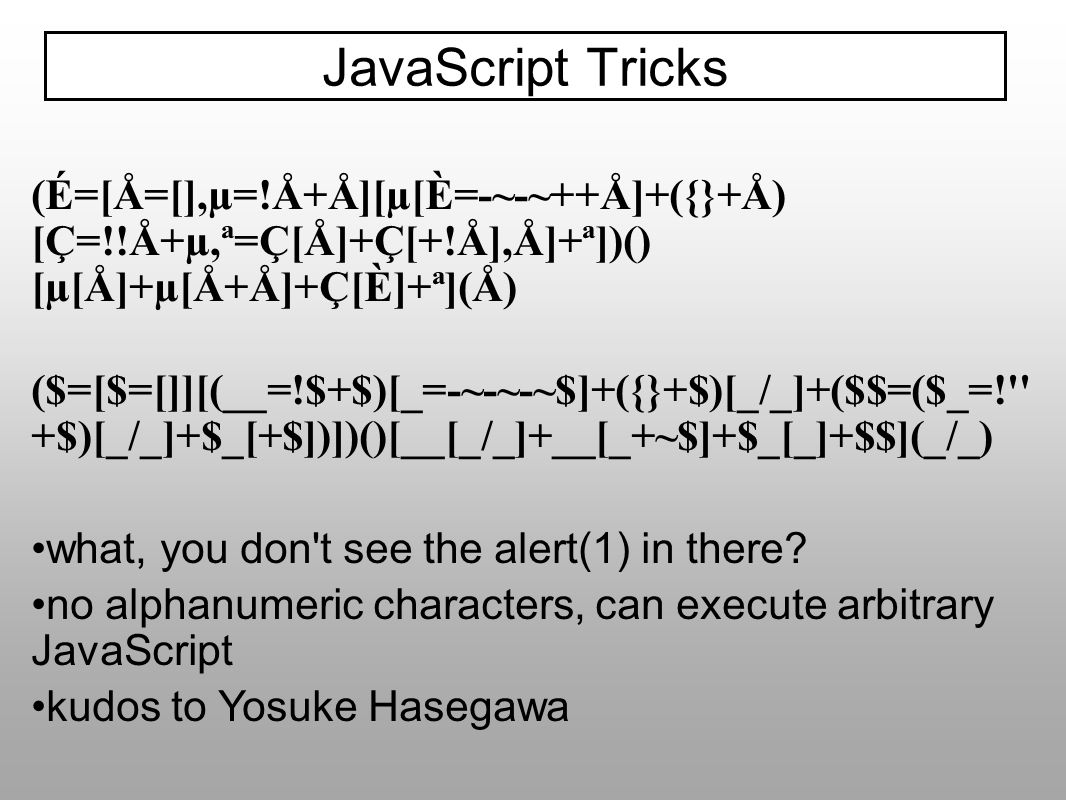 Our Favorite Xss Filters Ids And How To Attack Them Ppt Download