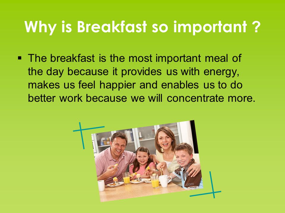 importance of breakfast article