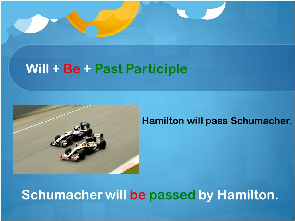 Will + Be + Past Participle