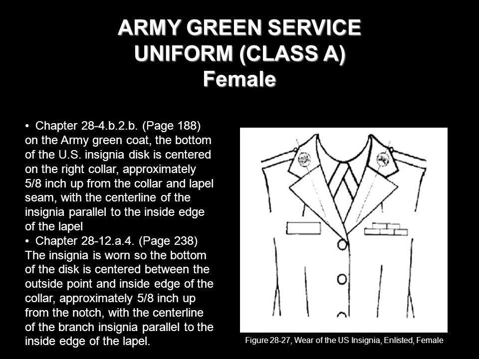 Army Wear It Right Guide Now Includes AGSU Regulations , 46 OFF