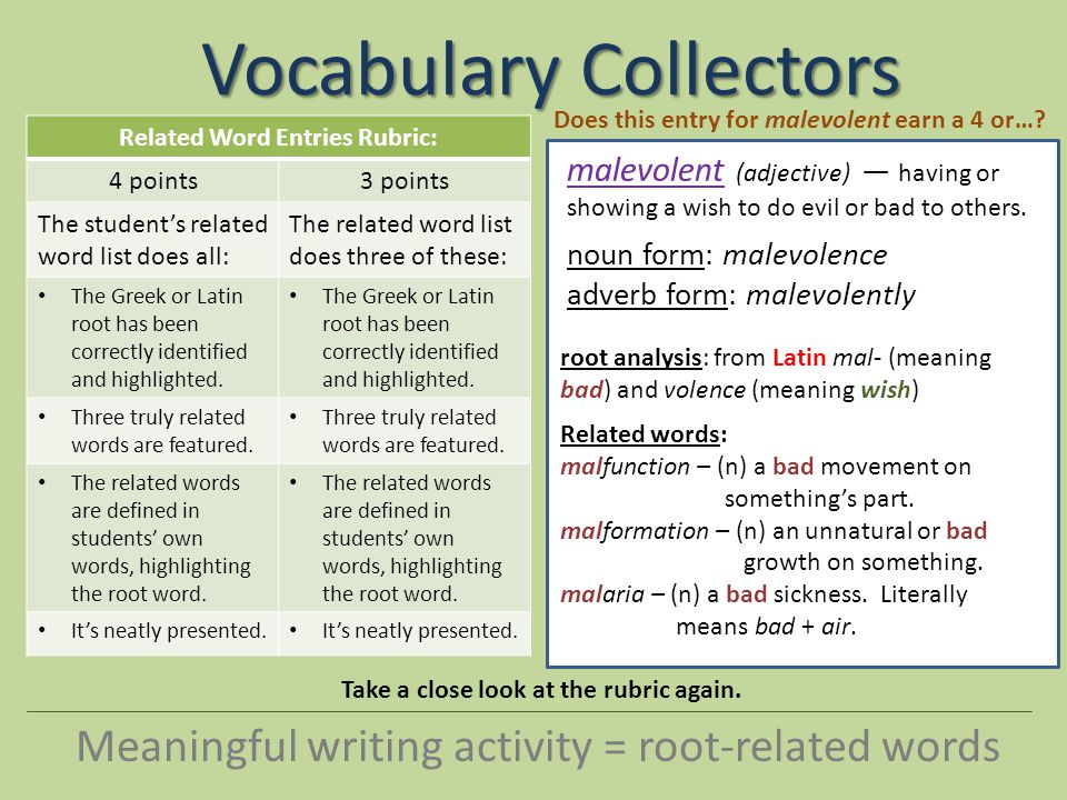 Vocabulary Collectors Ppt Video Online Download