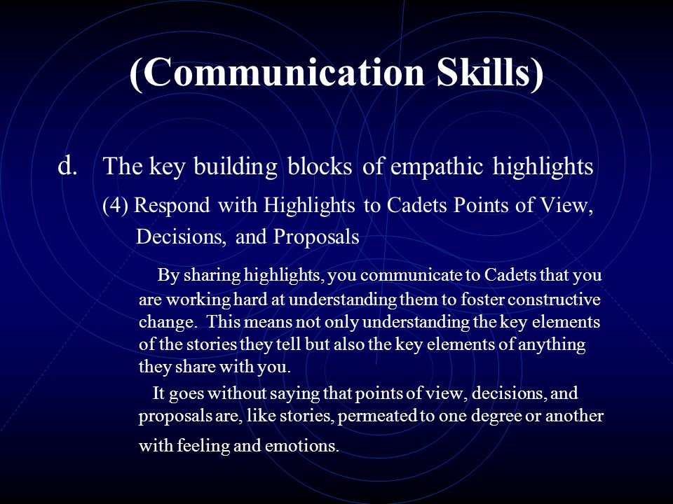Counseling Proces Communication Skill Ppt Download Paraphrasing I A Key Element Of Two Way Verbal Two-way 