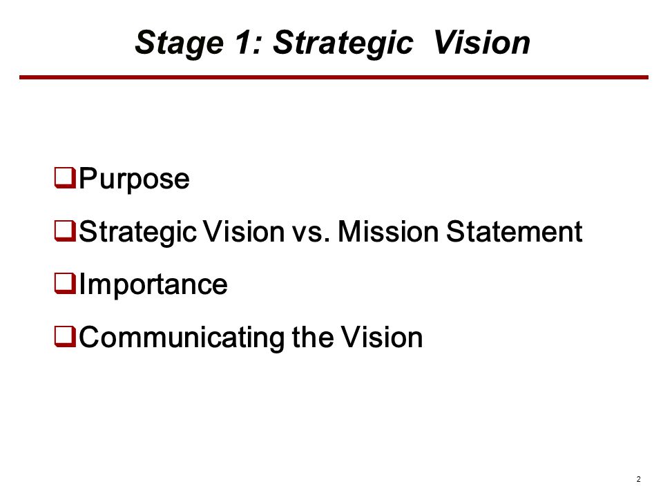 Figure 2.1: The Five Stages of Strategic Management - ppt video online ...