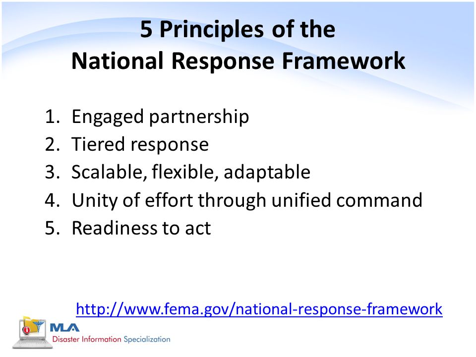 A guiding principle of the national response framework is that Us Response To Disasters And Public Health Emergencies Ppt Download