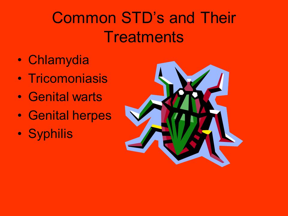 Common Std S And Their Treatments Ppt Download